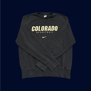 Nike Black Colorado Basketball Crewneck Sweatshirt